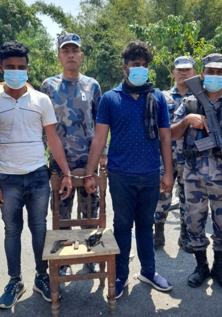 अवैध हतियारसहित बाराबाट दुई भारतीय नागरिक पक्राउ
