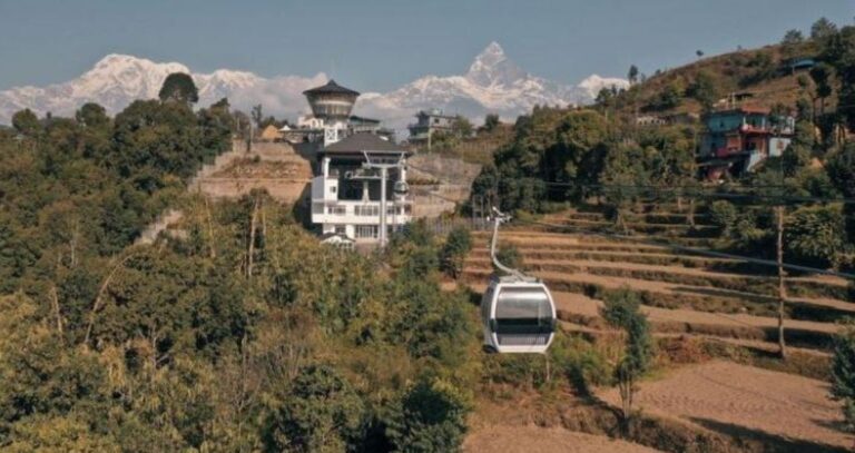 पोखरामा केबलकारको बिहानी सेवा मौसमका कारण बन्द