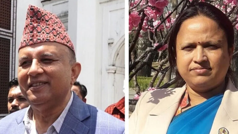 एमालेका पोखरेल भन्दा झन्डै हजार मतले अघि माओवादीकी रेखा शर्मा